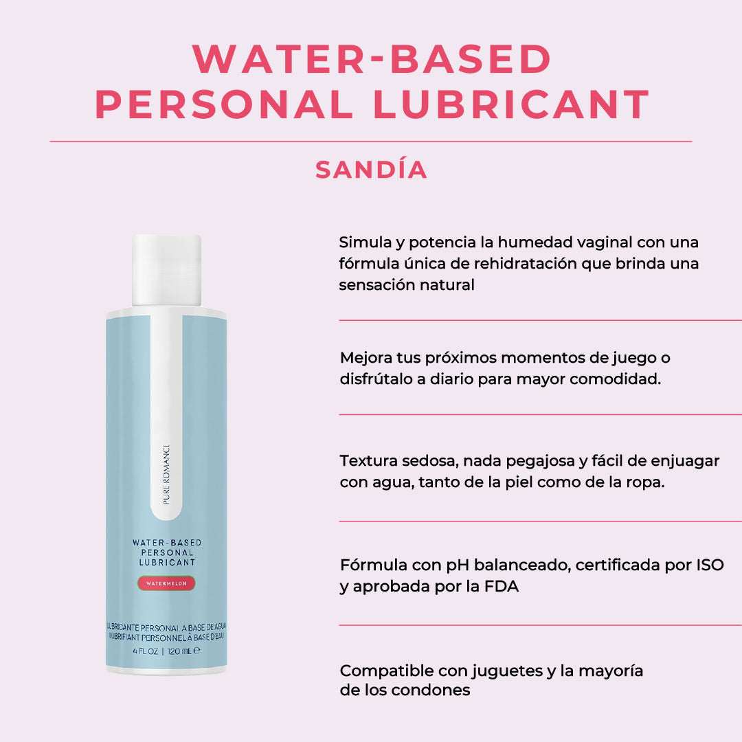 Water-Based Personal Lubricant - Watermelon – Pedido especial