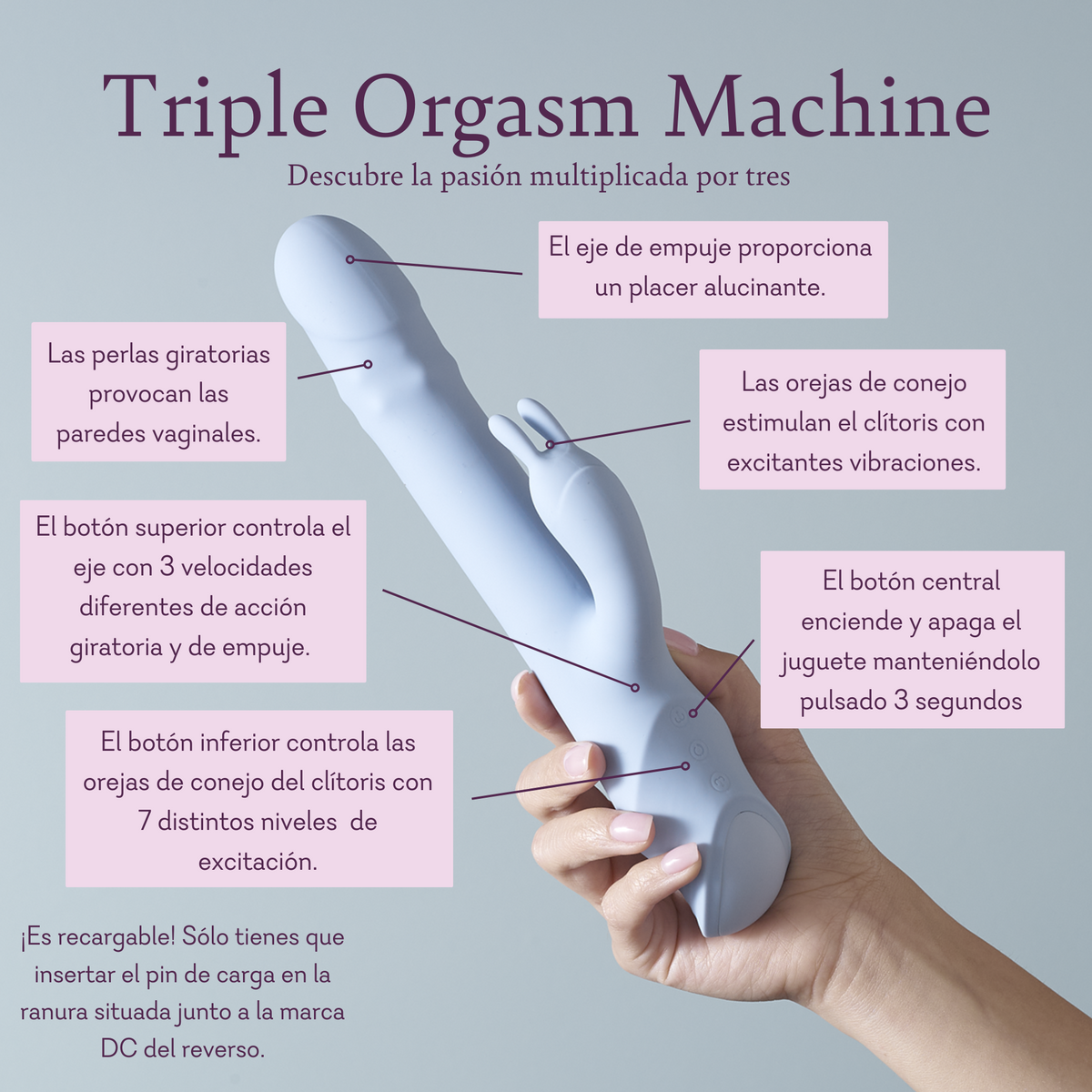 Triple Orgasm Machine – Pedido especial