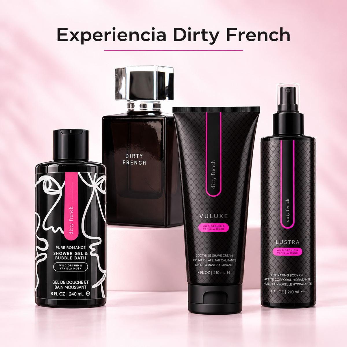 Experiencia Dirty French - bundle de cuatro productos