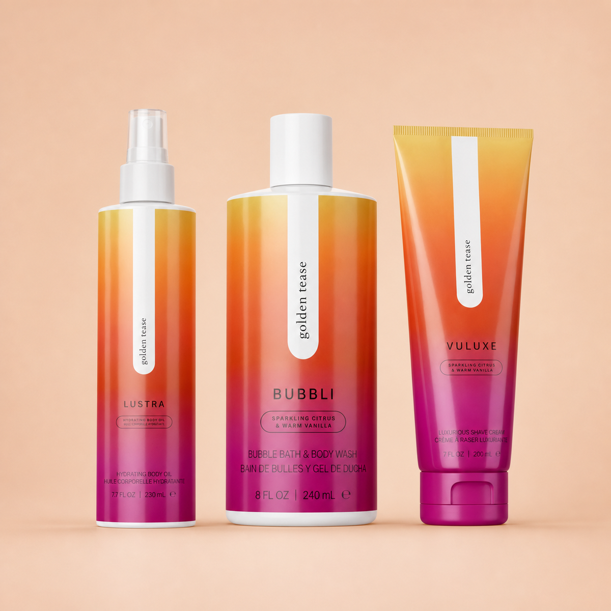 Ritual Corporal Golden Tease – Pedido especial